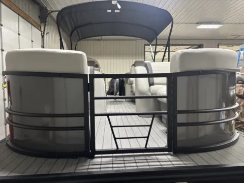 Another view of 2026 SYLVAN MIRAGE 822 LZ 115HP BUNK TRAILER for sale in Detroit Lakes, MN at McLaughlin's RV & Marine - Detroit Lakes