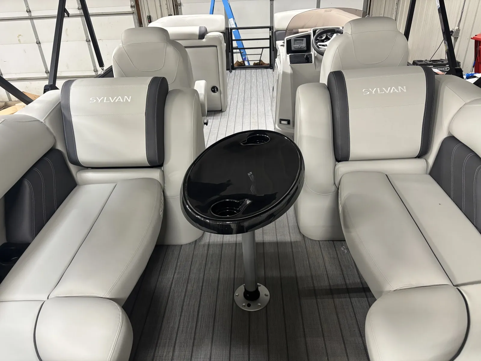 Photos of 2026 SYLVAN MIRAGE 822 LZ 115HP BUNK TRAILER for sale in Detroit Lakes, MN at McLaughlin's RV & Marine - Detroit Lakes