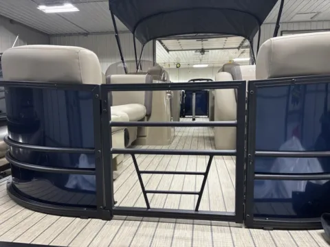 Another view of 2026 SYLVAN MIRAGE 822 LZ 115HP BUNK TRAILER for sale in Detroit Lakes, MN at McLaughlin's RV & Marine - Detroit Lakes