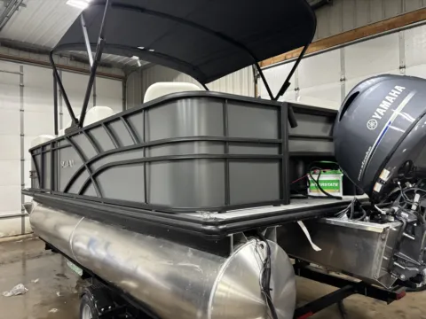 More photos of 2026 SYLVAN MIRAGE 820 PARTY FISH 90HP BUNK TRAILER at McLaughlin's RV and Marine - Fargo, ND
