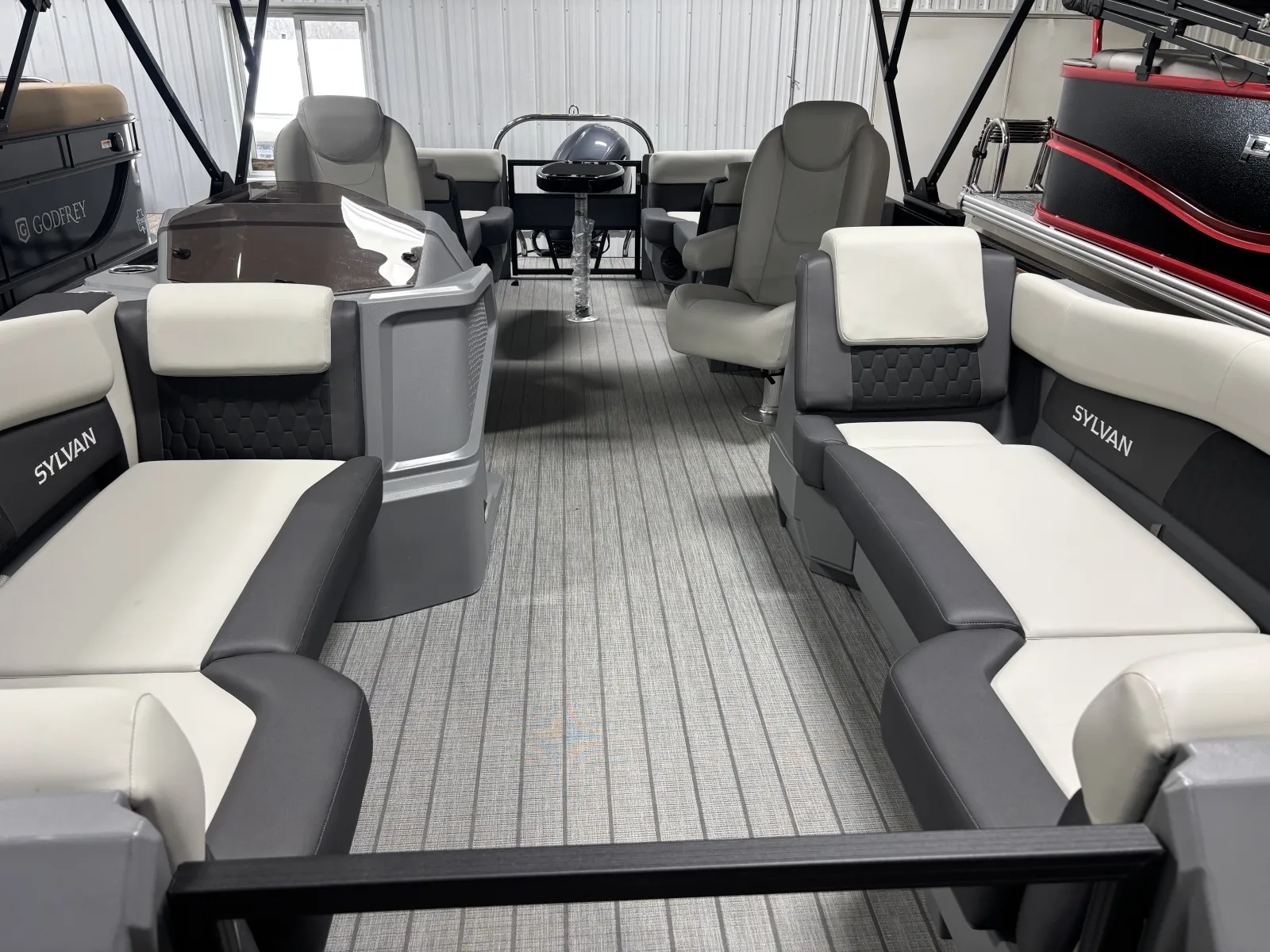 Gray 2026 SYLVAN R SERIES R-22 LZ DH 115HP BUNK TRAILER for sale in Fargo, ND