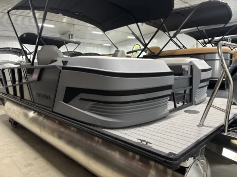 More photos of 2026 SYLVAN R SERIES R-22 LZ DH 115HP BUNK TRAILER at McLaughlin's RV and Marine - Fargo, ND