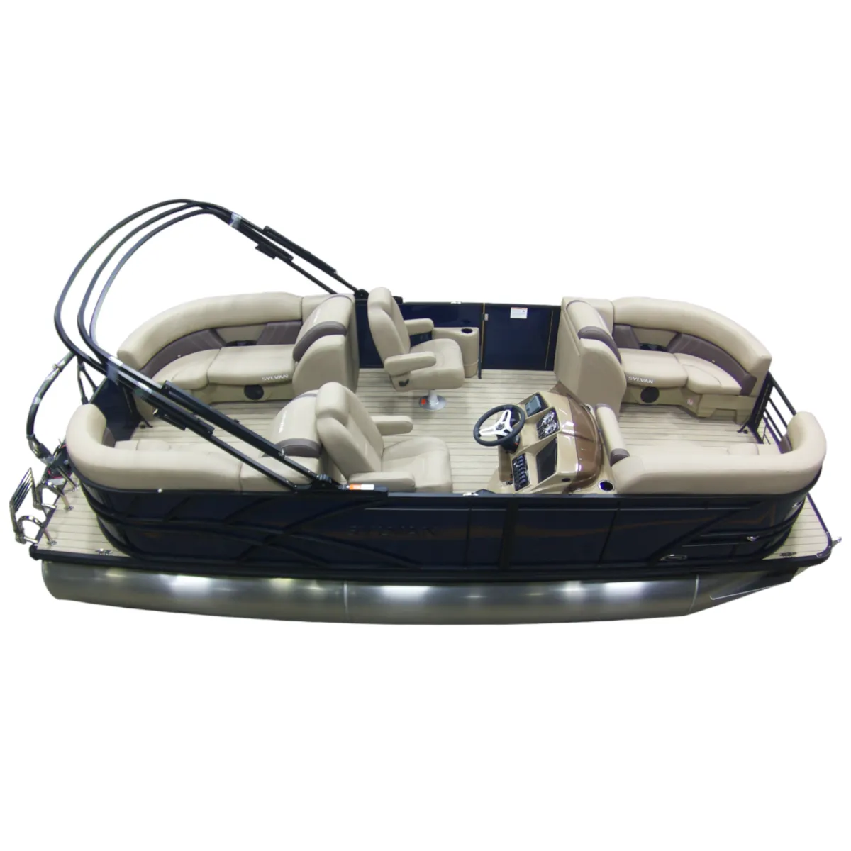 Blue 2026 SYLVAN MIRAGE 822 LZ 115HP BUNK TRAILER for sale in Fargo, ND