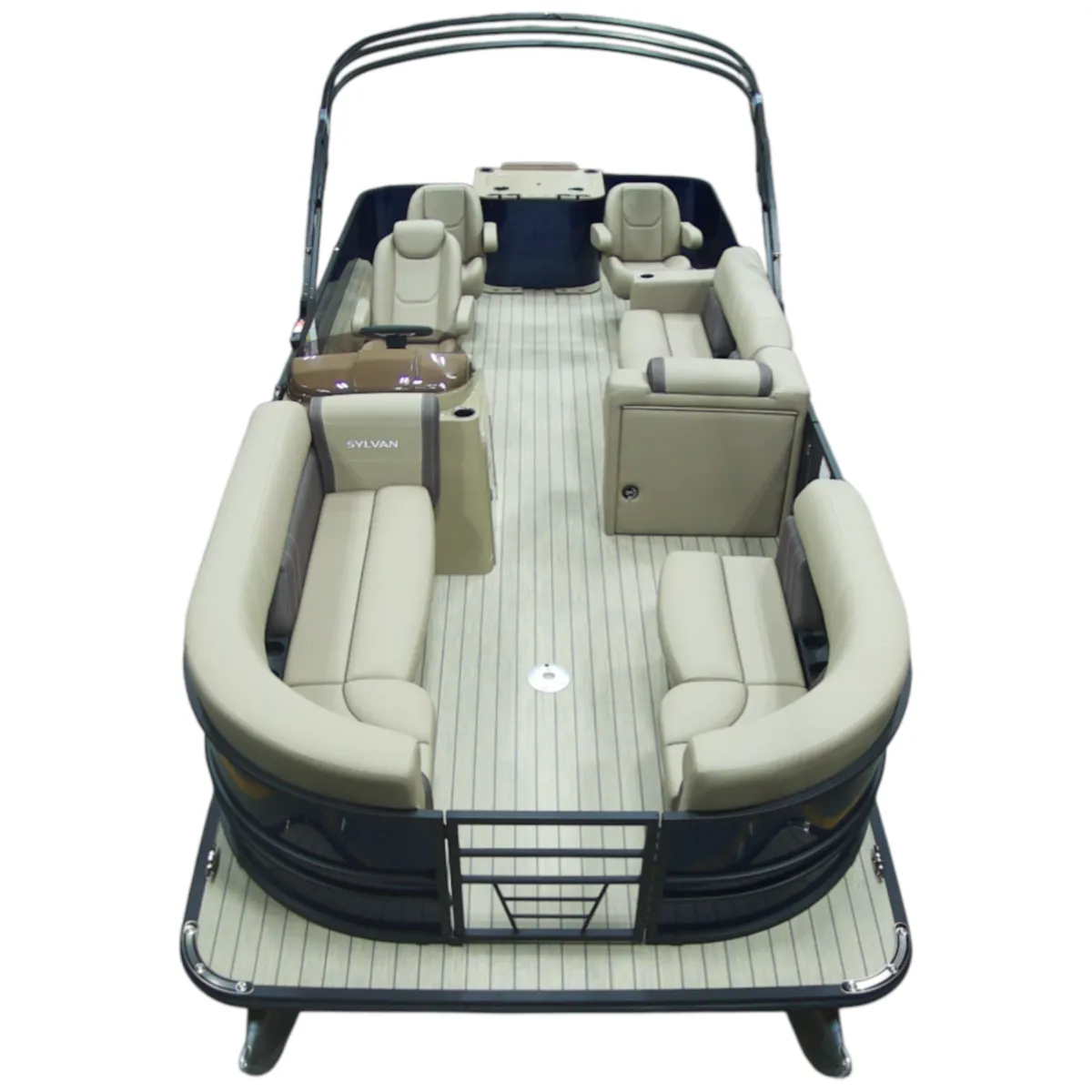 Blue 2026 SYLVAN MIRAGE 822 PARTY FISH 115HP TRAILER for sale in Fargo, ND