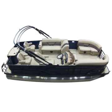 Another view of 2026 SYLVAN MIRAGE 822 PARTY FISH 115HP TRAILER for sale in Fargo, ND at McLaughlin's RV and Marine - Fargo