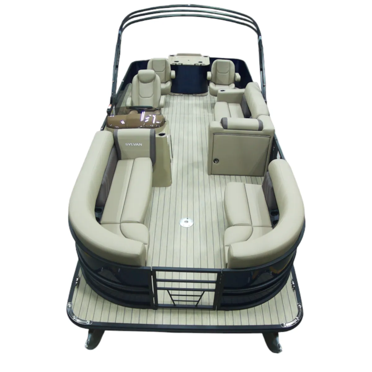 Blue 2026 SYLVAN MIRAGE 822 PARTY FISH 115HP BUNK TRAILER for sale in Fargo, ND