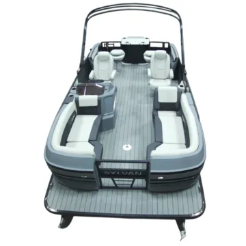 Black 2026 SYLVAN R SERIES R-22 PARTY FISH 115HP BUNK TRAILER for sale in Fargo, ND