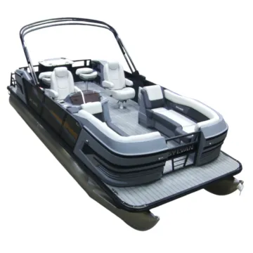 Another view of 2026 SYLVAN R SERIES R-22 PARTY FISH 115HP BUNK TRAILER for sale in Fargo, ND at McLaughlin's RV and Marine - Fargo