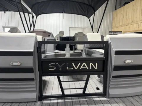 Another view of 2026 SYLVAN R SERIES R-22 PARTY FISH 115HP BUNK TRAILER for sale in Fargo, ND at McLaughlin's RV and Marine - Fargo