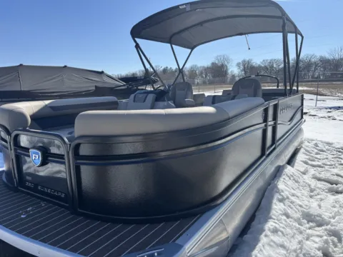 More photos of 2026 PREMIER SUNSCAPE 220 RL 115HP BUNK TRAILER at McLaughlin's RV & Marine - Detroit Lakes, MN