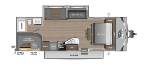 Photos of 2026 Jayco JAY FLIGHT SLX 261BHS for sale in Fargo, ND at McLaughlin's RV and Marine - Fargo