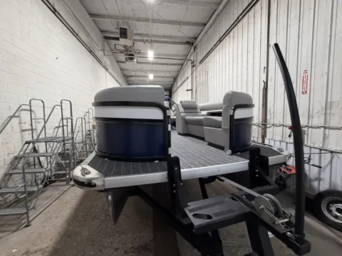 Another view of 2024 PREMIER SUNSATION 230 RL 115HP LEGS TRAILER for sale in Fargo, ND at McLaughlin's RV and Marine - Fargo