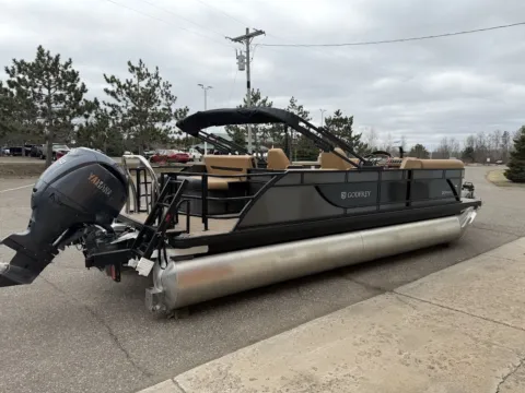 Another view of 2026 GODFREY XPERIENCE 2286 SFLX 150HP BUNK TRAILER for sale in Fargo, ND at McLaughlin's RV and Marine - Fargo