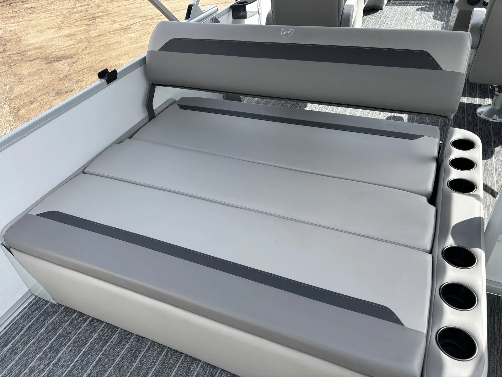 More photos of 2026 PREMIER SUNSCAPE 220 RL PTX TRIPLE 200HP BUNK TRAILER at McLaughlin's RV & Marine - Detroit Lakes, MN