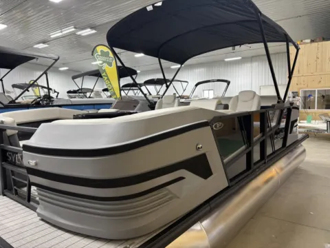 Another view of 2026 SYLVAN R SERIES R-20 CLZ DH 90HP BUNK TRAILER for sale in Fargo, ND at McLaughlin's RV and Marine - Fargo