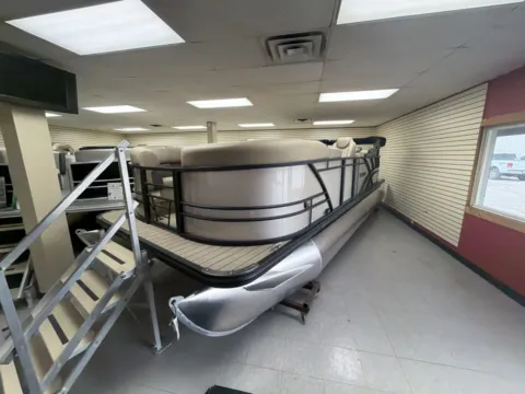 More photos of 2026 SYLVAN MIRAGE 822 LZ 115HP BUNK TRAILER at McLaughlin's RV and Marine - Fargo, ND