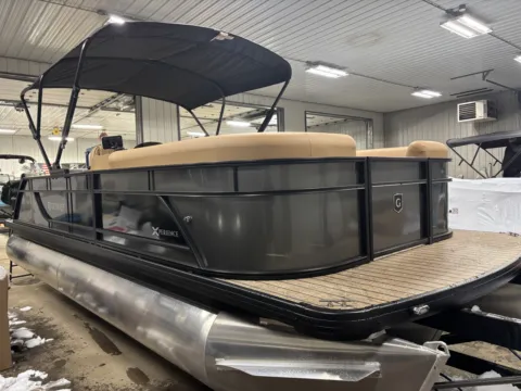 Another view of 2026 GODFREY XPERIENCE 2286 SFLX TRIPLE 200HP BUNK TRAILER for sale in Fargo, ND at McLaughlin's RV and Marine - Fargo