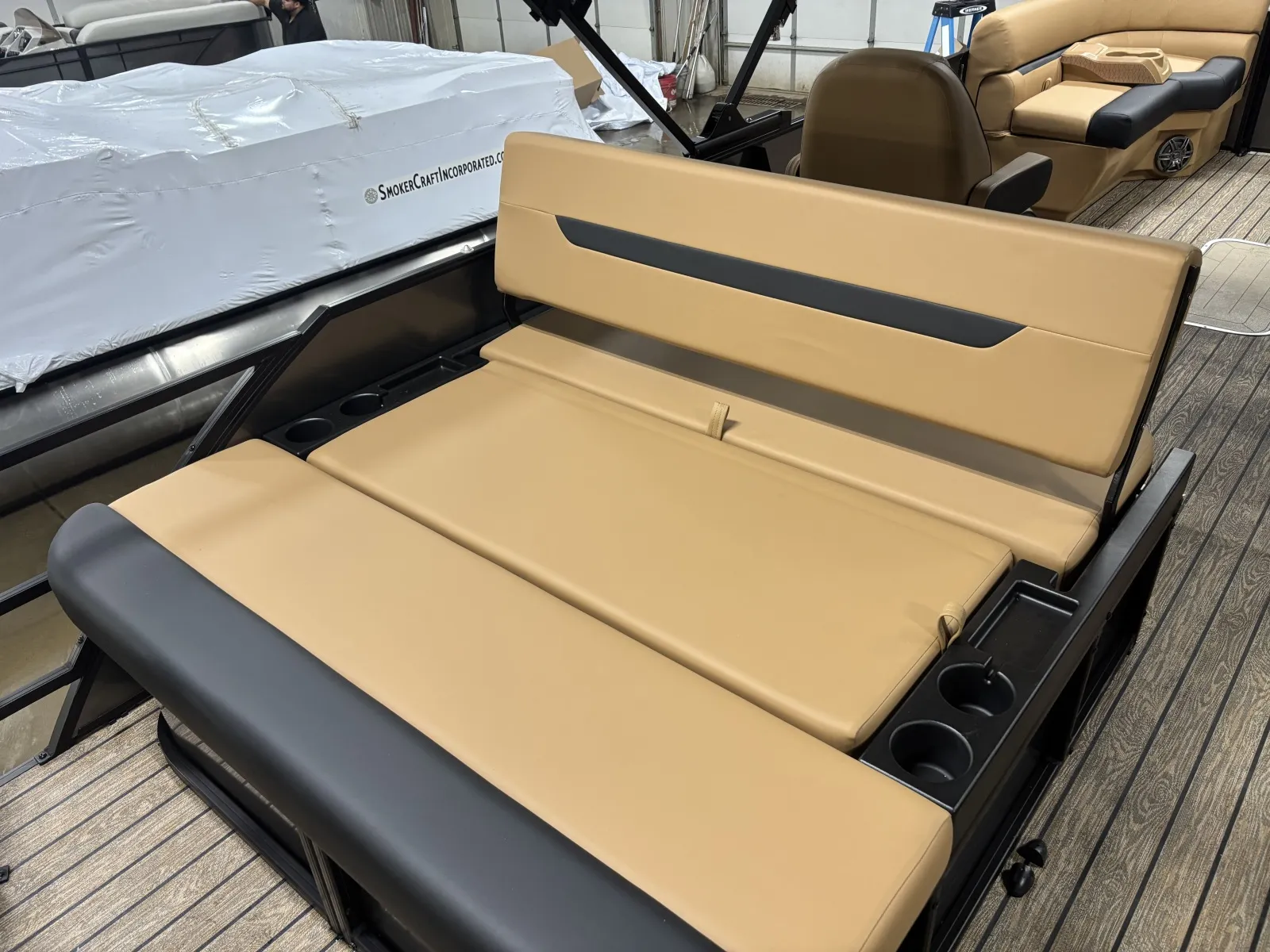 Photos of 2026 GODFREY XPERIENCE 2286 SFLX TRIPLE 200HP BUNK TRAILER for sale in Detroit Lakes, MN at McLaughlin's RV & Marine - Detroit Lakes