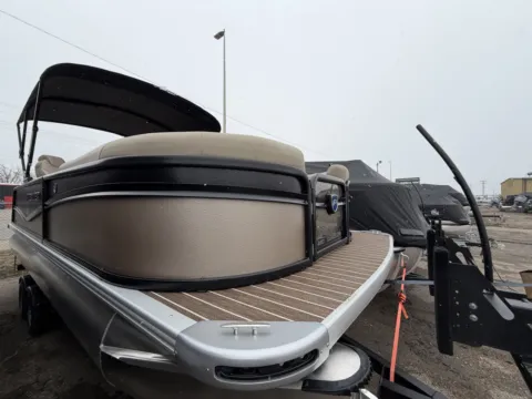 Photos of 2026 PREMIER SUNSCAPE 220 RL PTX TRIPLE 200HP BUNK TRAILER for sale in Fargo, ND at McLaughlin's RV and Marine - Fargo