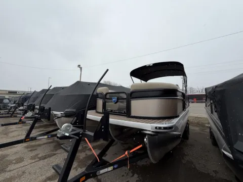Another view of 2026 PREMIER SUNSCAPE 220 RL PTX TRIPLE 200HP BUNK TRAILER for sale in Fargo, ND at McLaughlin's RV and Marine - Fargo