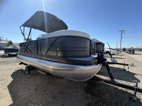 Photos of 2026 SYLVAN MIRAGE 820 PARTY FISH 90HP BUNK TRAILER for sale in Fargo, ND at McLaughlin's RV and Marine - Fargo
