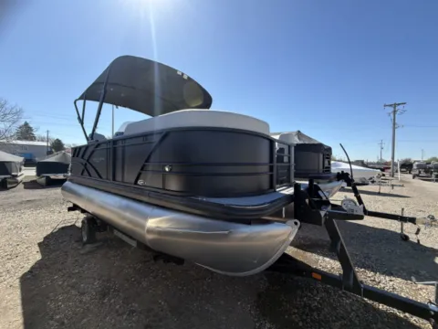Gray 2026 SYLVAN MIRAGE 820 PARTY FISH 90HP BUNK TRAILER for sale in Fargo, ND