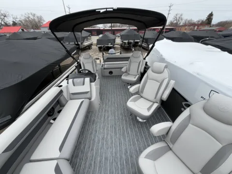 Photos of 2026 PREMIER SUNSCAPE 220 RL 115HP BUNK TRAILER for sale in Fargo, ND at McLaughlin's RV and Marine - Fargo