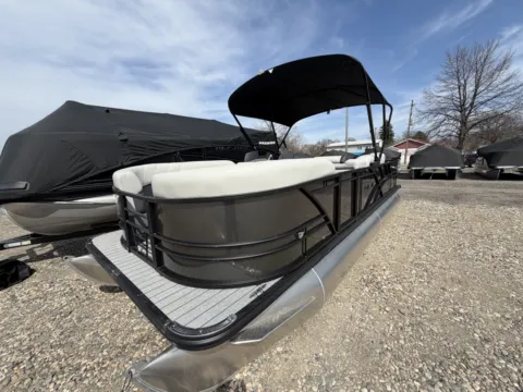 More photos of 2026 SYLVAN MIRAGE 822 PARTY FISH 115HP BUNK TRAILER at McLaughlin's RV and Marine - Fargo, ND