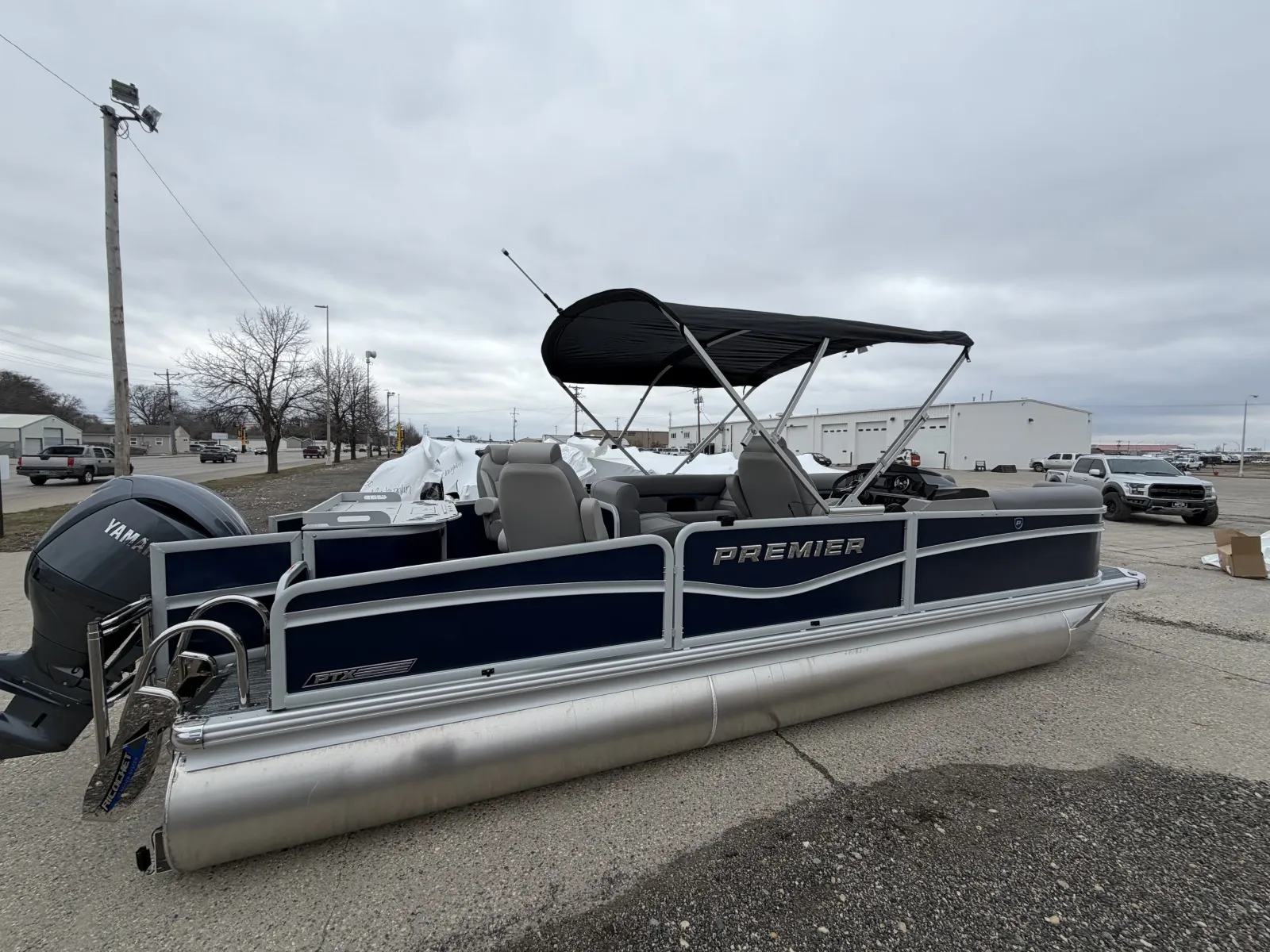 Another view of 2026 PREMIER SUNSATION 230 ANGLER 150HP BUNK TRAILER for sale in Fargo, ND at McLaughlin's RV and Marine - Fargo