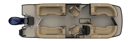 Photos of 2027 EVOTTI 700 SERIES 725QL 250HP TRIPLE BUNK TRAILER for sale in Fargo, ND at McLaughlin's RV and Marine - Fargo
