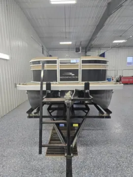 Another view of 2022 BENNINGTON 22 SSRX TRIPLE 115HP BUNK TRAILER for sale in Fargo, ND at McLaughlin's RV and Marine - Fargo