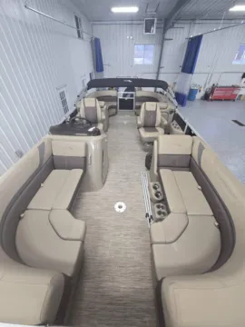 Photos of 2022 BENNINGTON 22 SSRX TRIPLE 115HP BUNK TRAILER for sale in Fargo, ND at McLaughlin's RV and Marine - Fargo