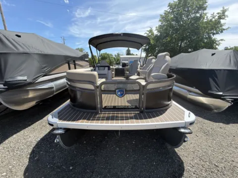 Another view of 2026 PREMIER SUNSCAPE 220 RF 115HP BUNK TRAILER for sale in Fargo, ND at McLaughlin's RV and Marine - Fargo