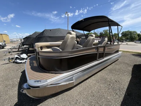 Black 2026 PREMIER SUNSCAPE 220 RF 115HP BUNK TRAILER for sale in Fargo, ND