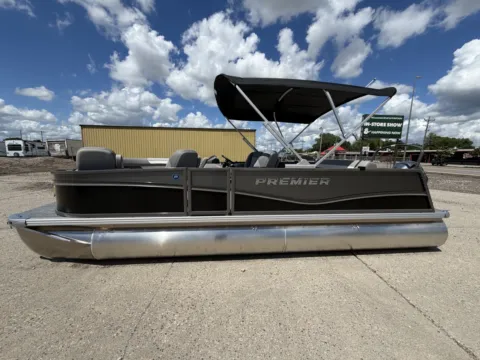 Photos of 2026 PREMIER SUNSCAPE 220 RL 115HP BUNK TRAILER for sale in Fargo, ND at McLaughlin's RV and Marine - Fargo