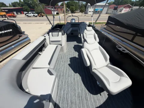 Another view of 2027 PREMIER SUNSCAPE 220 RL 150HP BUNK TRAILER for sale in Fargo, ND at McLaughlin's RV and Marine - Fargo