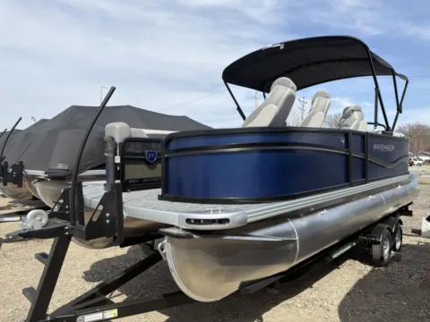 Another view of 2026 PREMIER SUNSCAPE 220 RF 115HP BUNK TRAILER for sale in Fargo, ND at McLaughlin's RV and Marine - Fargo