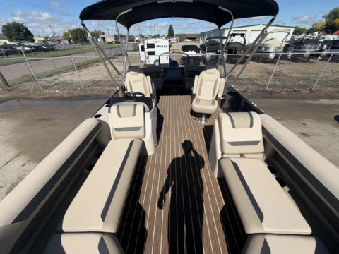Blue 2027 PREMIER SUNSCAPE 220 RF 115HP BUNK TRAILER for sale in Fargo, ND