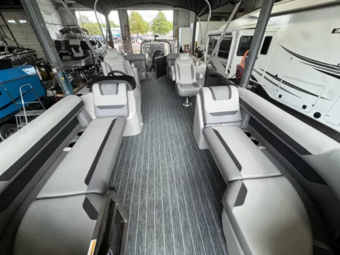 Gray 2027 PREMIER SUNSCAPE 220 RF 115HP BUNK TRAILER for sale in Fargo, ND