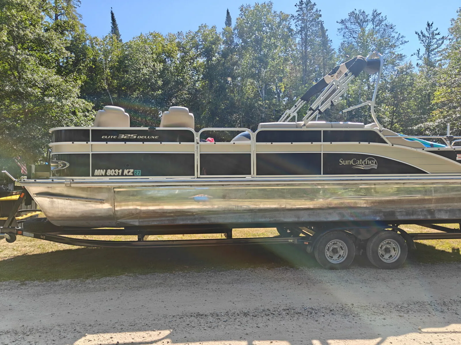 Unknown 2012 G-3 ELITE 325C TRIPLE 225HP LEGS BUNK TRAILER for sale in Fargo, ND