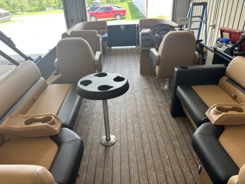 Photos of 2026 GODFREY XPERIENCE 2286 SBX 150HP BUNK TRAILER for sale in Fargo, ND at McLaughlin's RV and Marine - Fargo