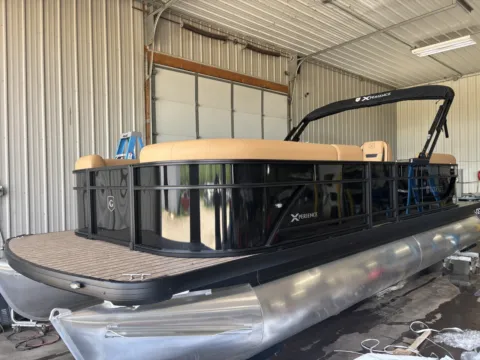 Another view of 2026 GODFREY XPERIENCE 2286 SBX 150HP BUNK TRAILER for sale in Fargo, ND at McLaughlin's RV and Marine - Fargo