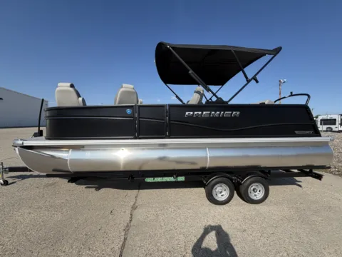 Another view of 2027 PREMIER SUNSCAPE 220 RL PTX TRIPLE 200HP BUNK TRAILER for sale in Fargo, ND at McLaughlin's RV and Marine - Fargo
