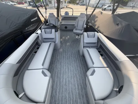 Blue 2027 PREMIER SUNSCAPE 220 RL 115HP BUNK TRAILER for sale in Fargo, ND