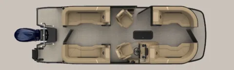 Photos of 2027 EVOTTI 500 SERIES 523QL 250VMAX AND BUNK TRAILER for sale in Fargo, ND at McLaughlin's RV and Marine - Fargo