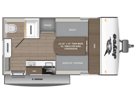 Unknown 2027 JAYCO JAY FEATHER 15 TBSL for sale in Fargo, ND