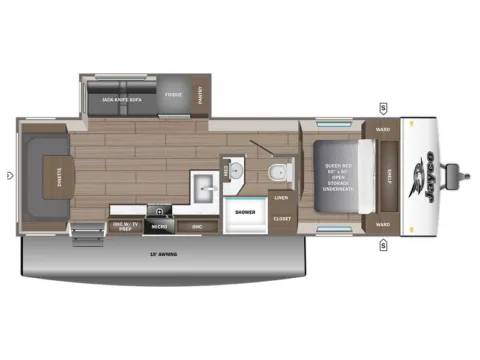 Unknown 2027 JAYCO JAY FEATHER 25 RLSL for sale in Fargo, ND