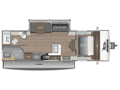 Unknown 2027 JAYCO JAY FEATHER 26 BHSL for sale in Fargo, ND