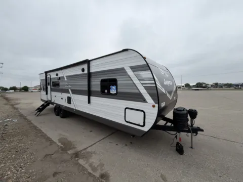 Photos of 2027 Jayco JAY FLIGHT 295TBS for sale in Fargo, ND at McLaughlin's RV and Marine - Fargo