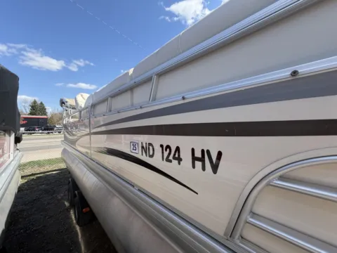 More photos of 2008 GODFREY AQUA PATIO 220 RE 75HP LEGS BUNK TRAILER at McLaughlin's RV and Marine - Fargo, ND